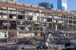 Chicago Tribune Freedom Center demolition December 2024