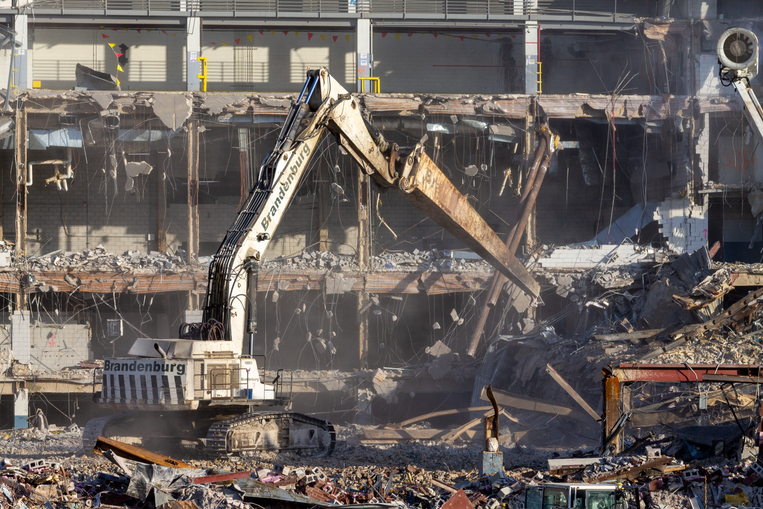 Chicago Tribune Freedom Center demolition December 2024