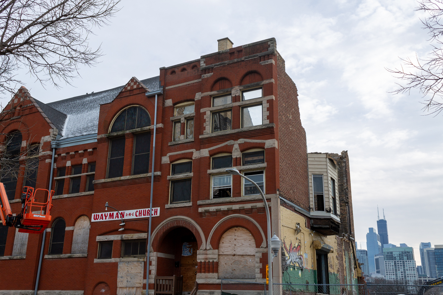 Wayman AME Church demolition & renovation