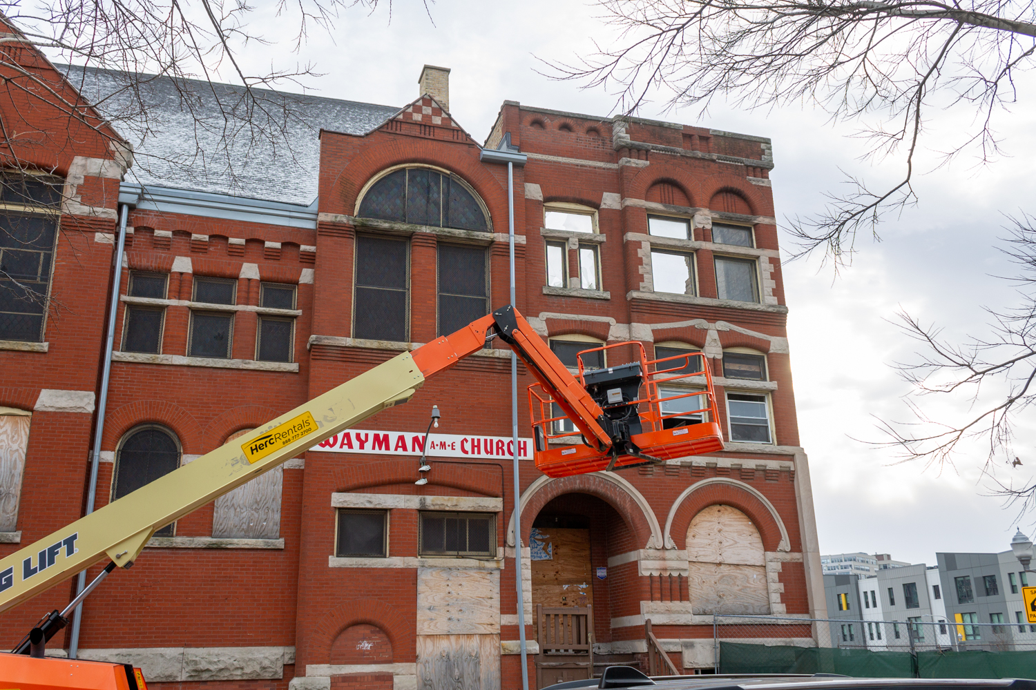 Wayman AME Church demolition & renovation