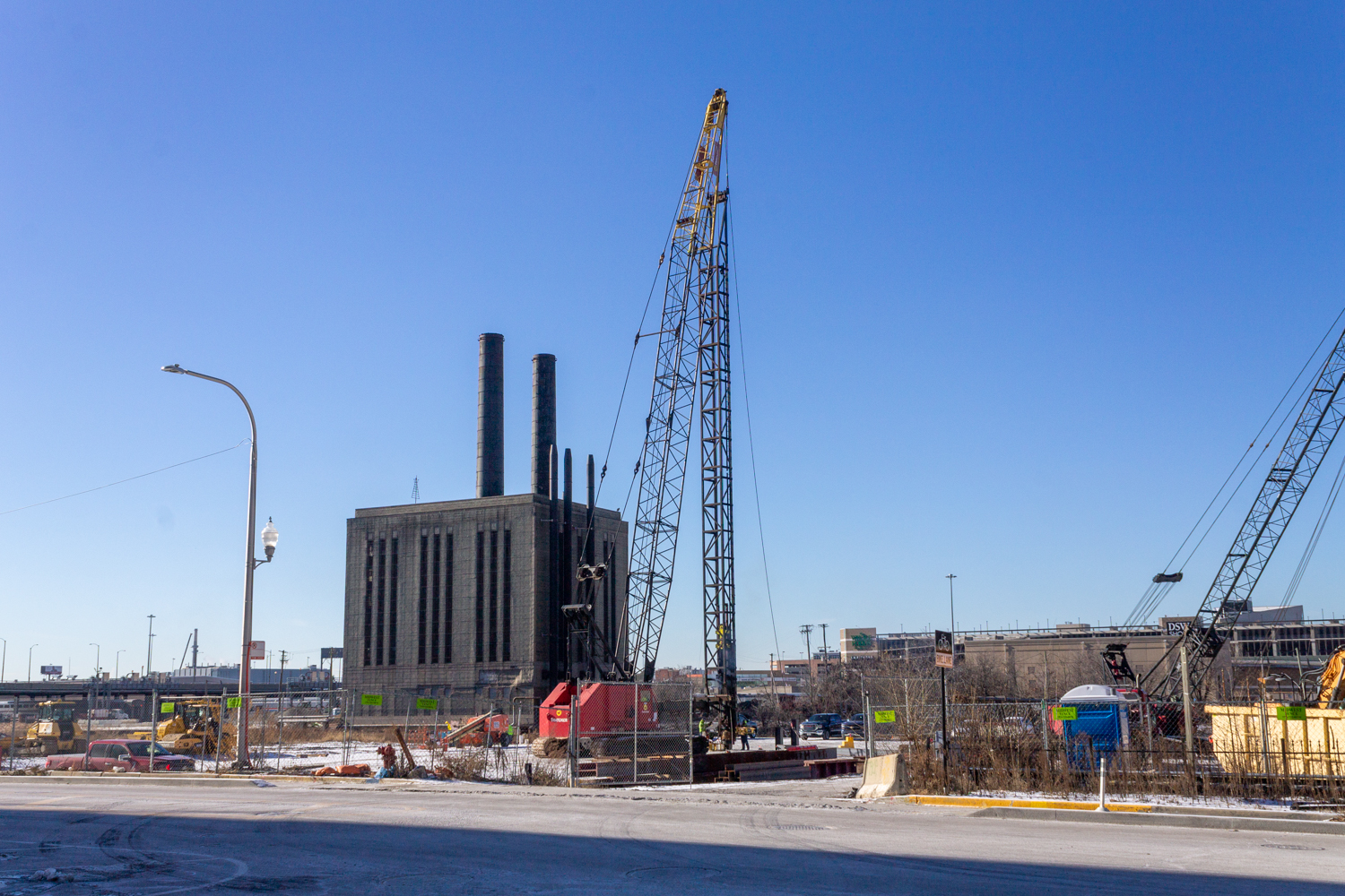 1010 South Wells Street Riverline construction