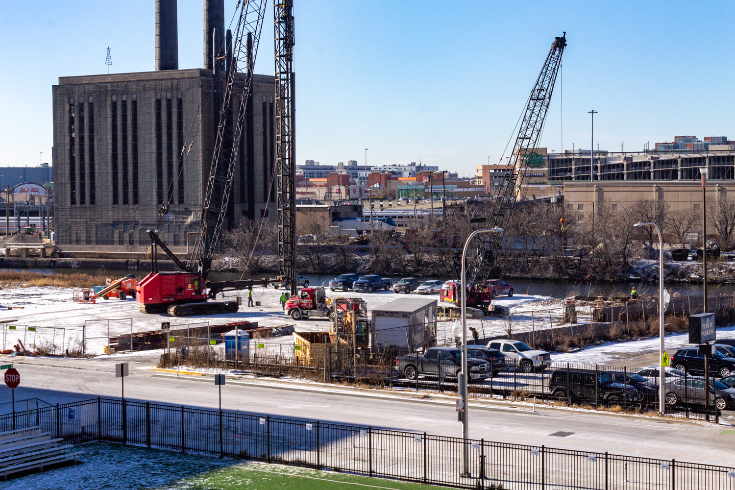 1010 South Wells Street Riverline construction