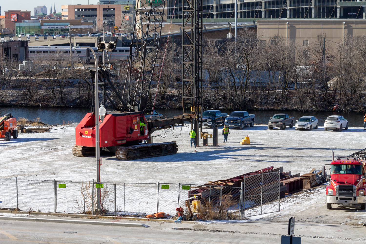 1010 South Wells Street Riverline construction