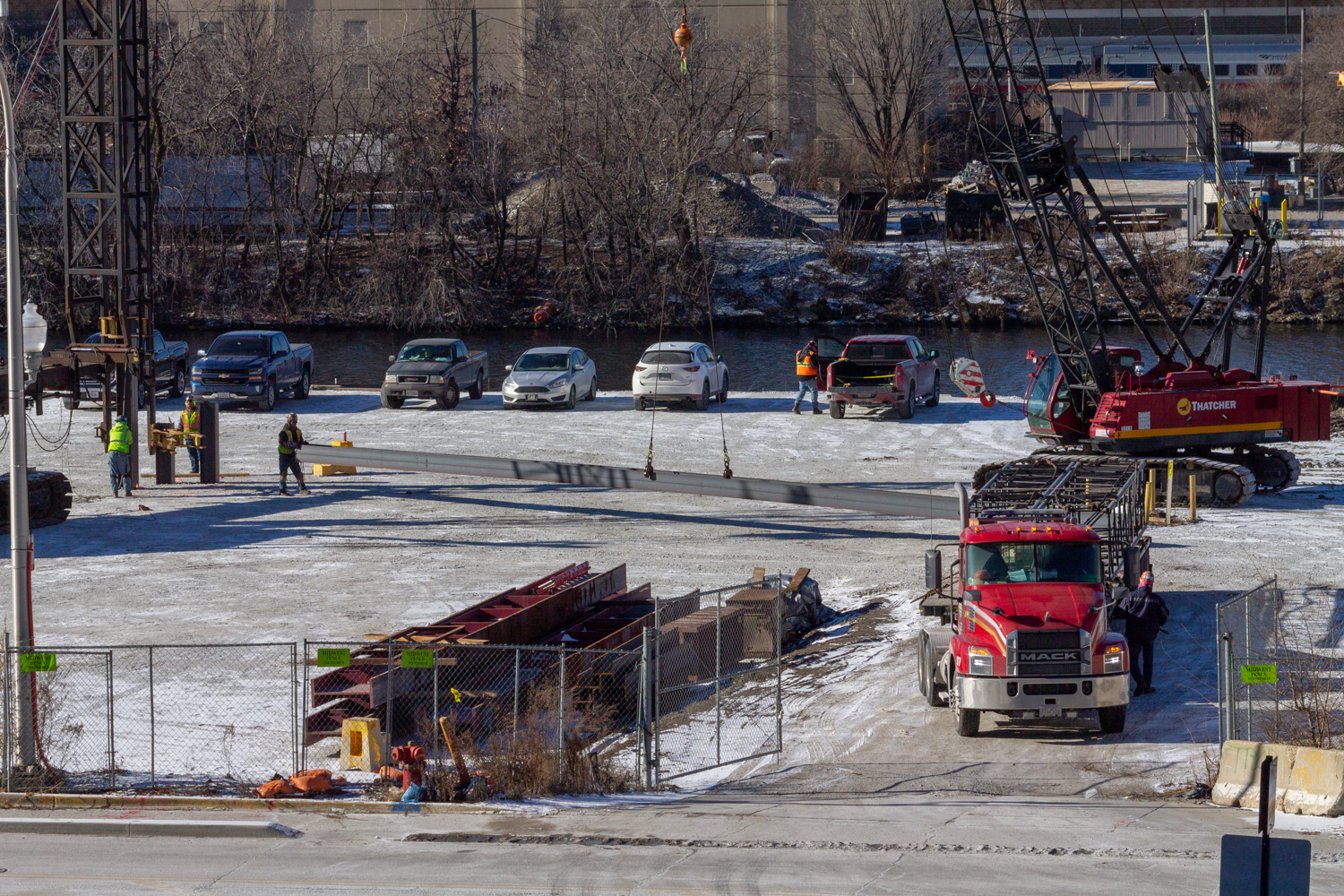 1010 South Wells Street Riverline construction