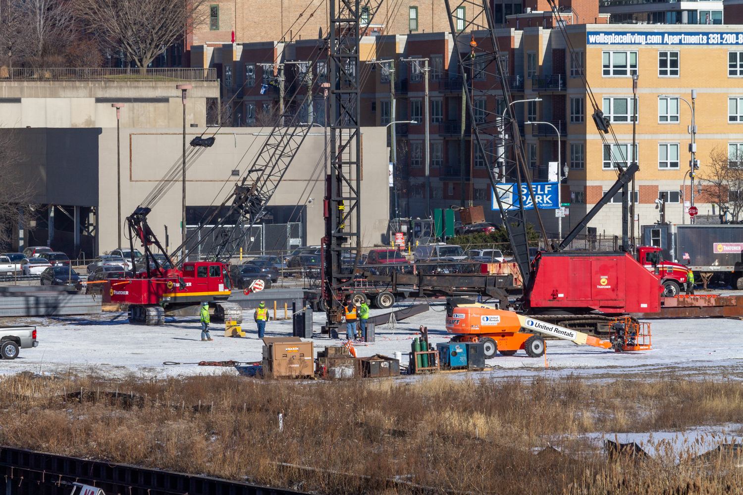 1010 South Wells Street Riverline construction