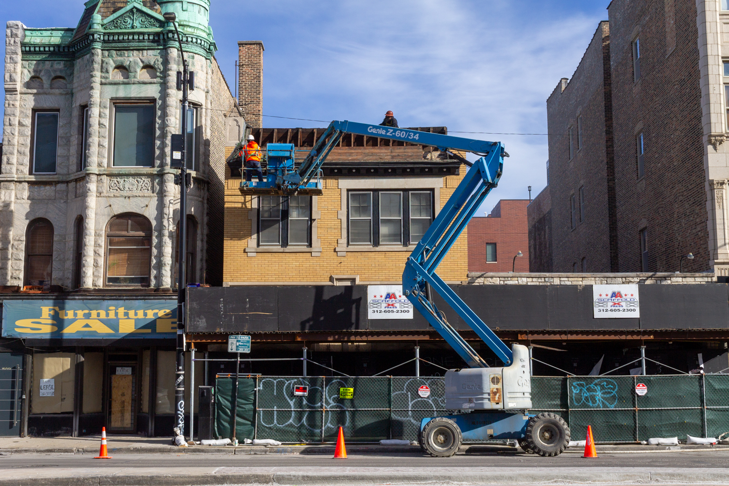 1237 North Ashland demolition