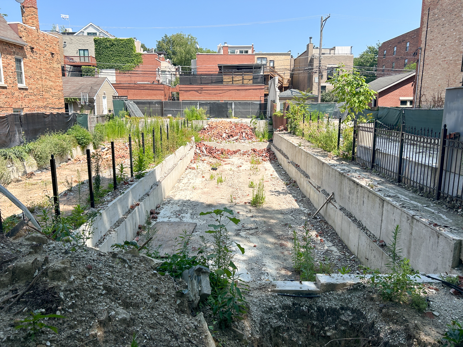 1839 North Dayton Street construction