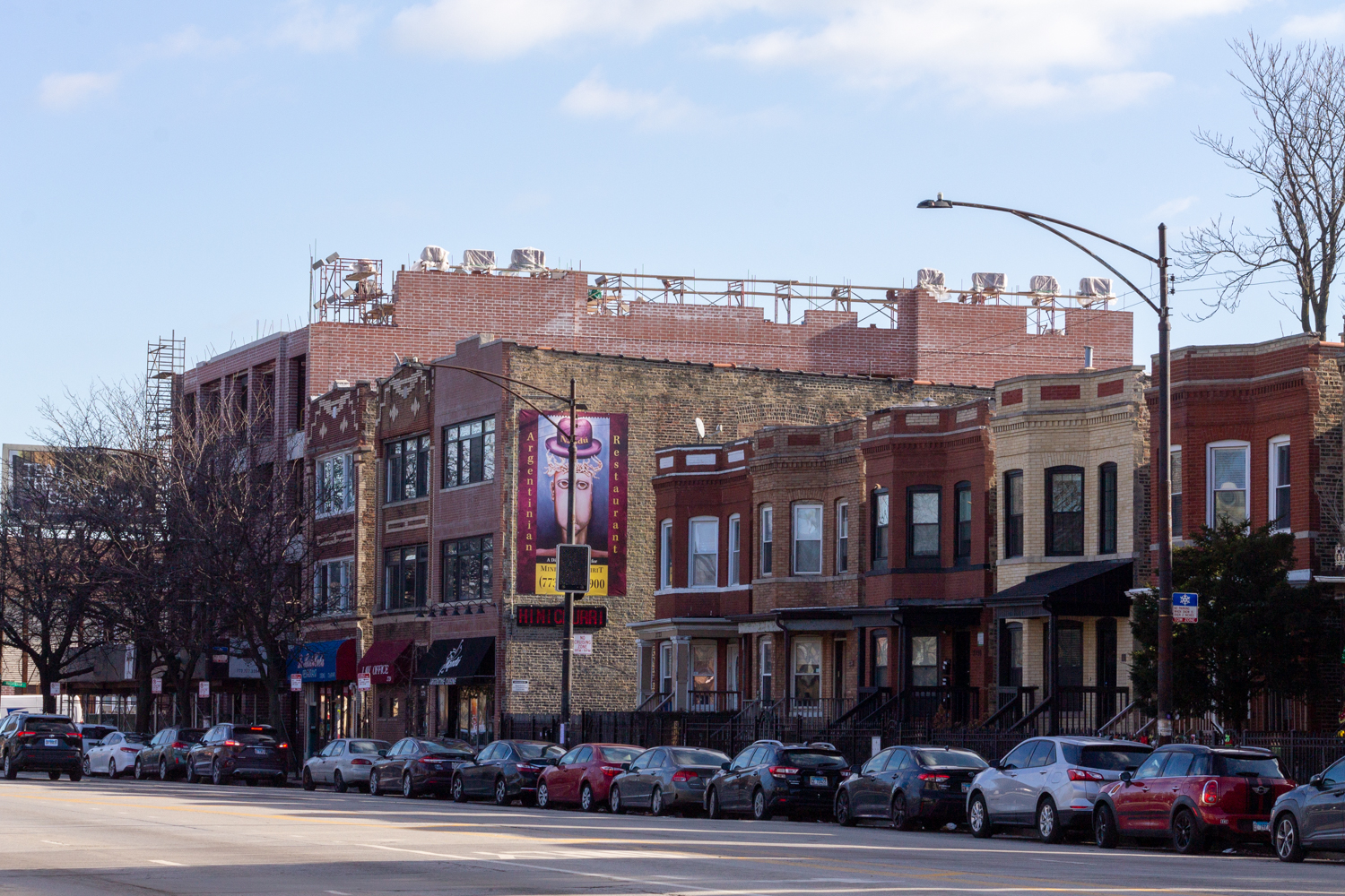 2354 North Washtenaw Avenue construction