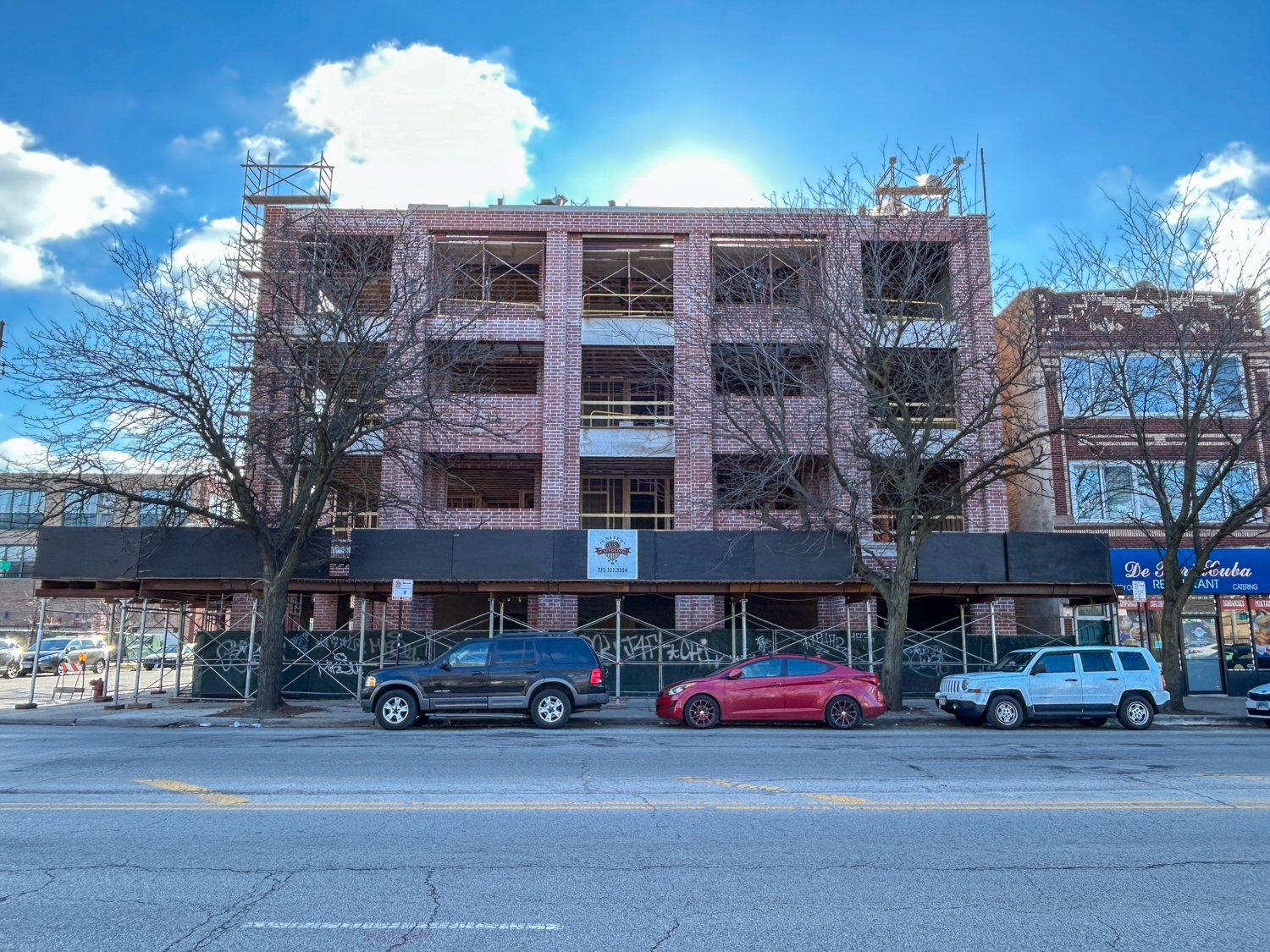 2354 North Washtenaw Avenue construction