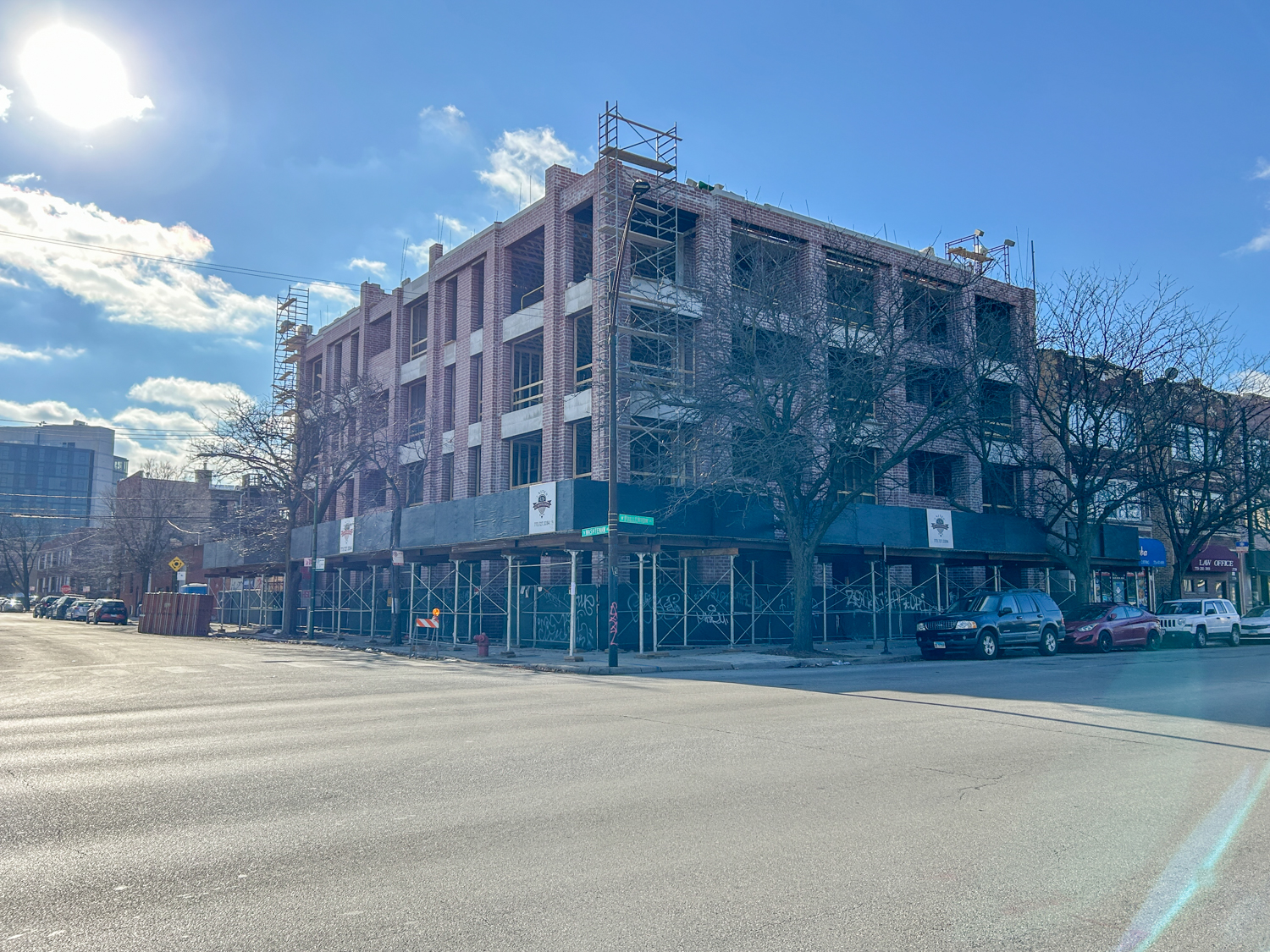 2354 North Washtenaw Avenue construction