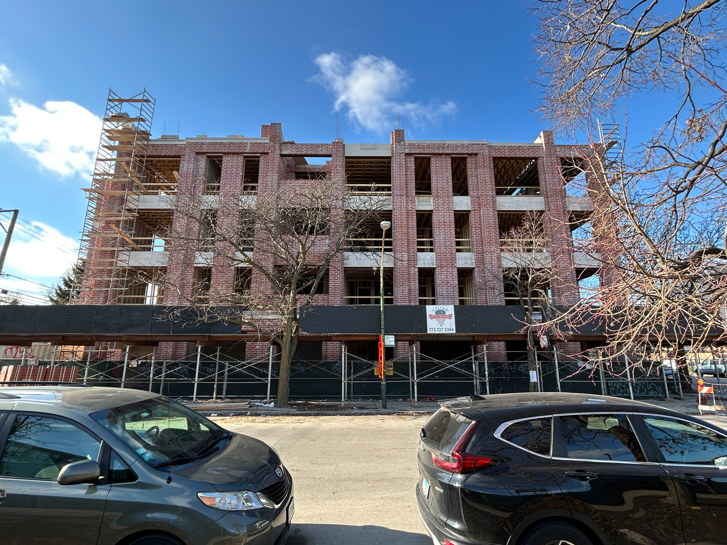 2354 North Washtenaw Avenue construction