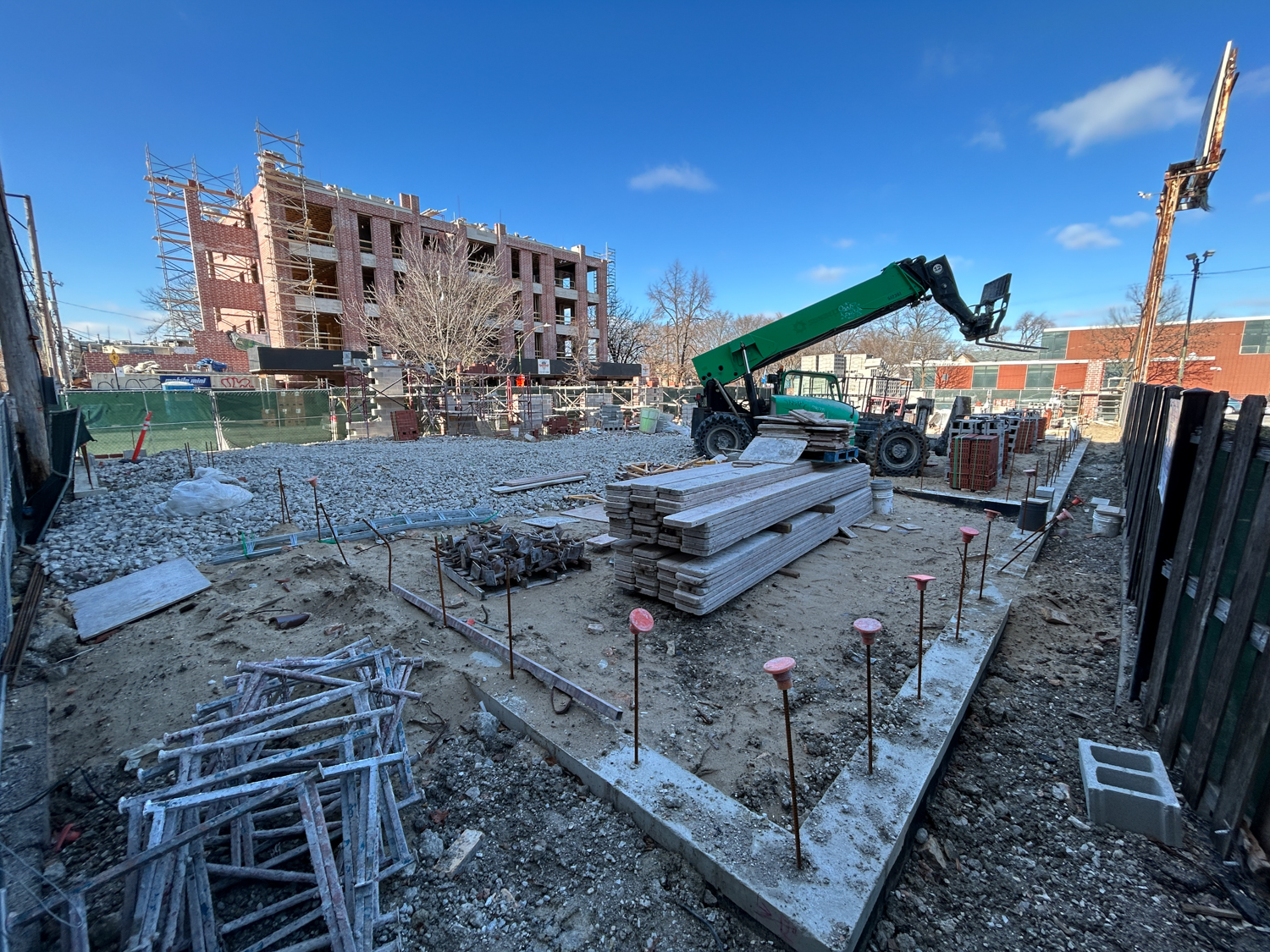 2357 North Washtenaw Avenue construction