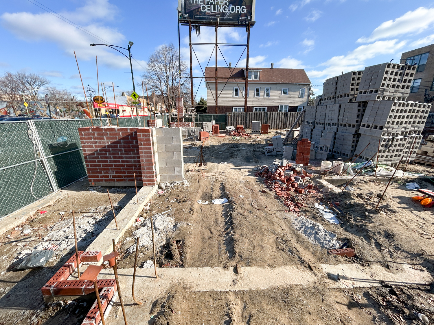 2357 North Washtenaw Avenue construction