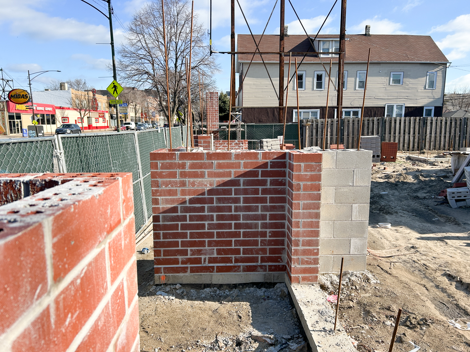 2357 North Washtenaw Avenue construction