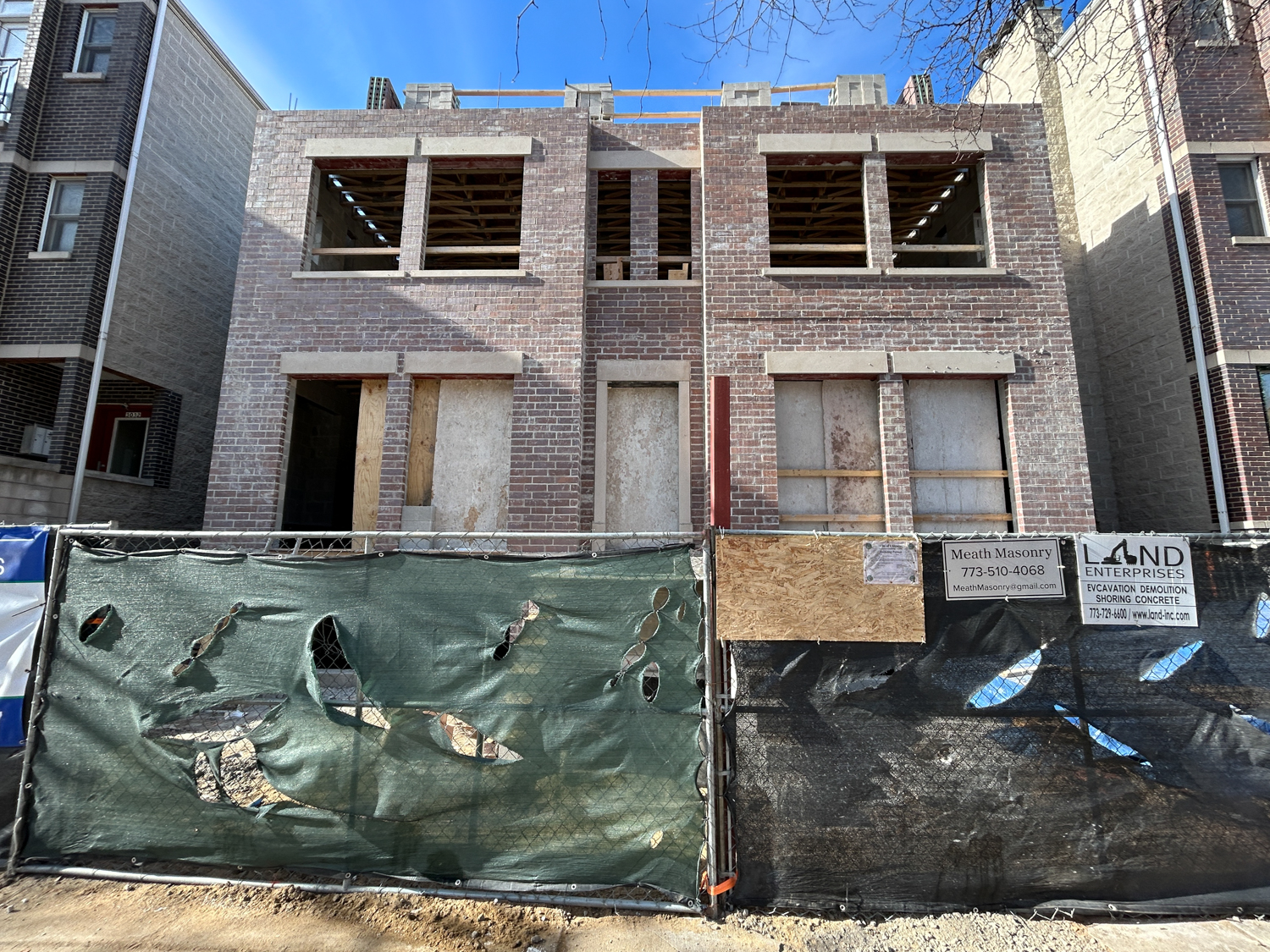 3036 North Sheffield Avenue construction