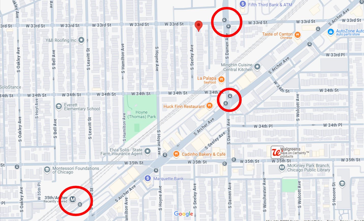 3303-05 South Seeley Avenue construction permits