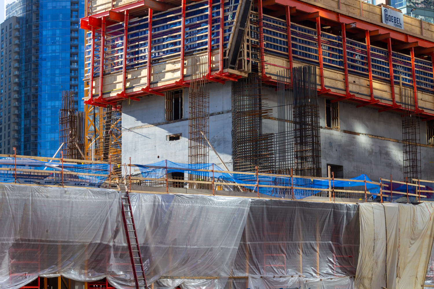 400 Lake Shore North Tower January 2025 construction