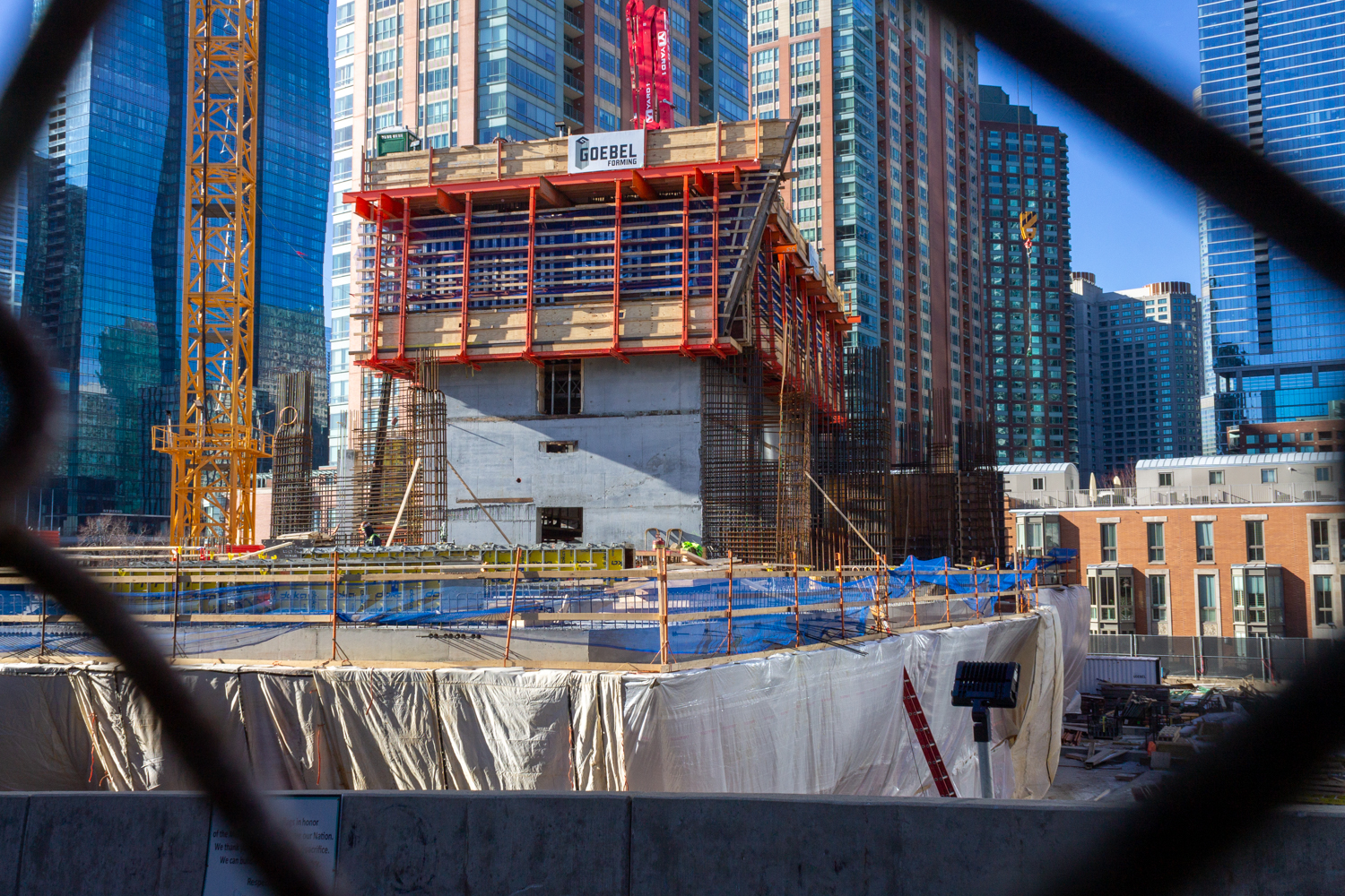 400 Lake Shore North Tower January 2025 construction