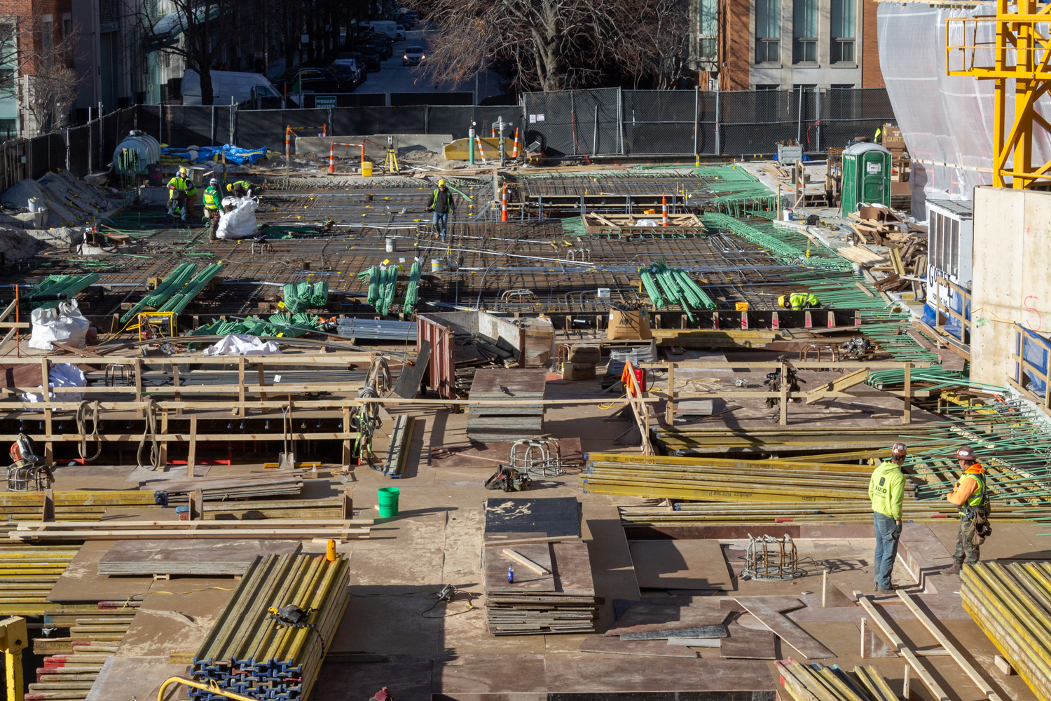 400 Lake Shore North Tower January 2025 construction