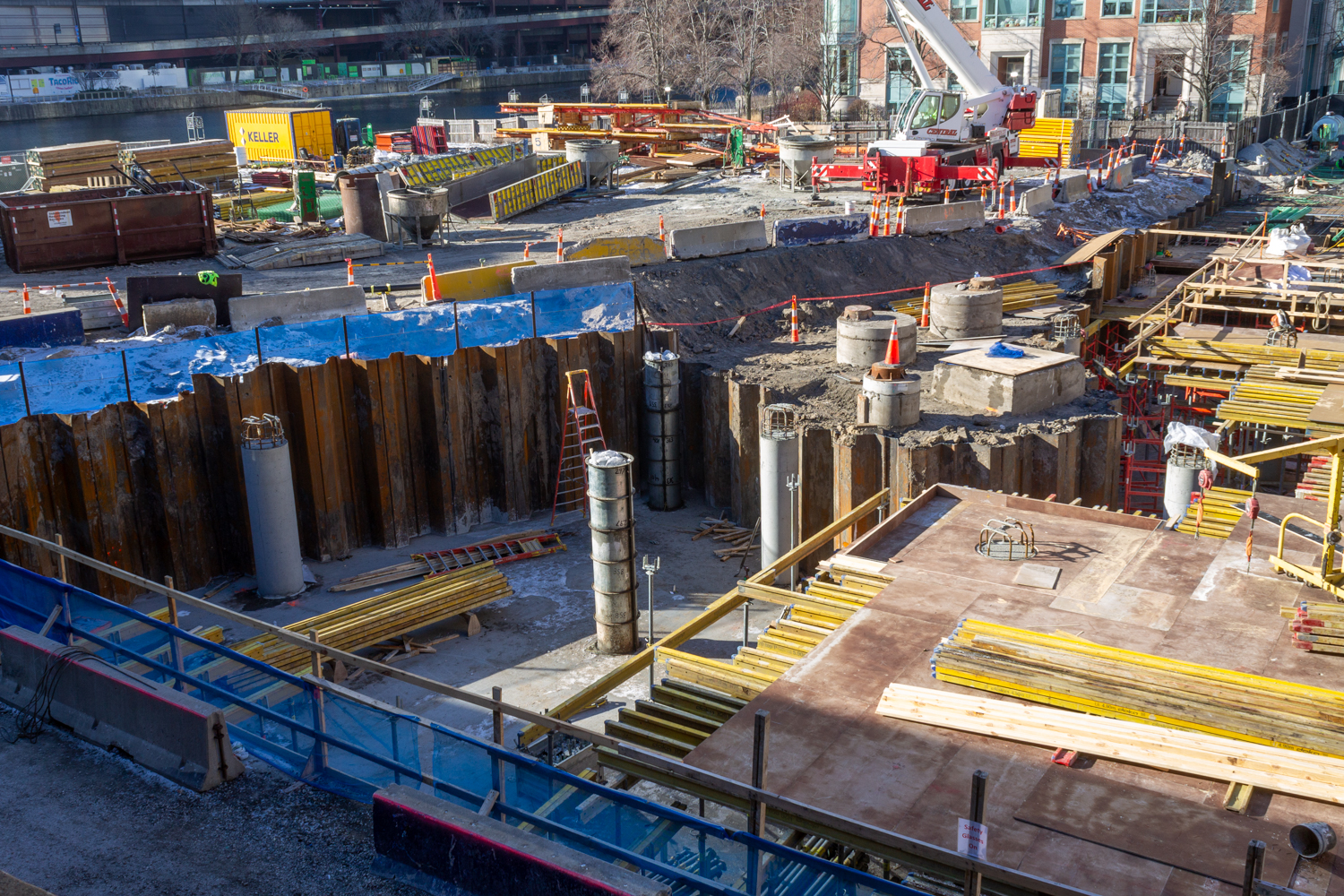 400 Lake Shore North Tower January 2025 construction