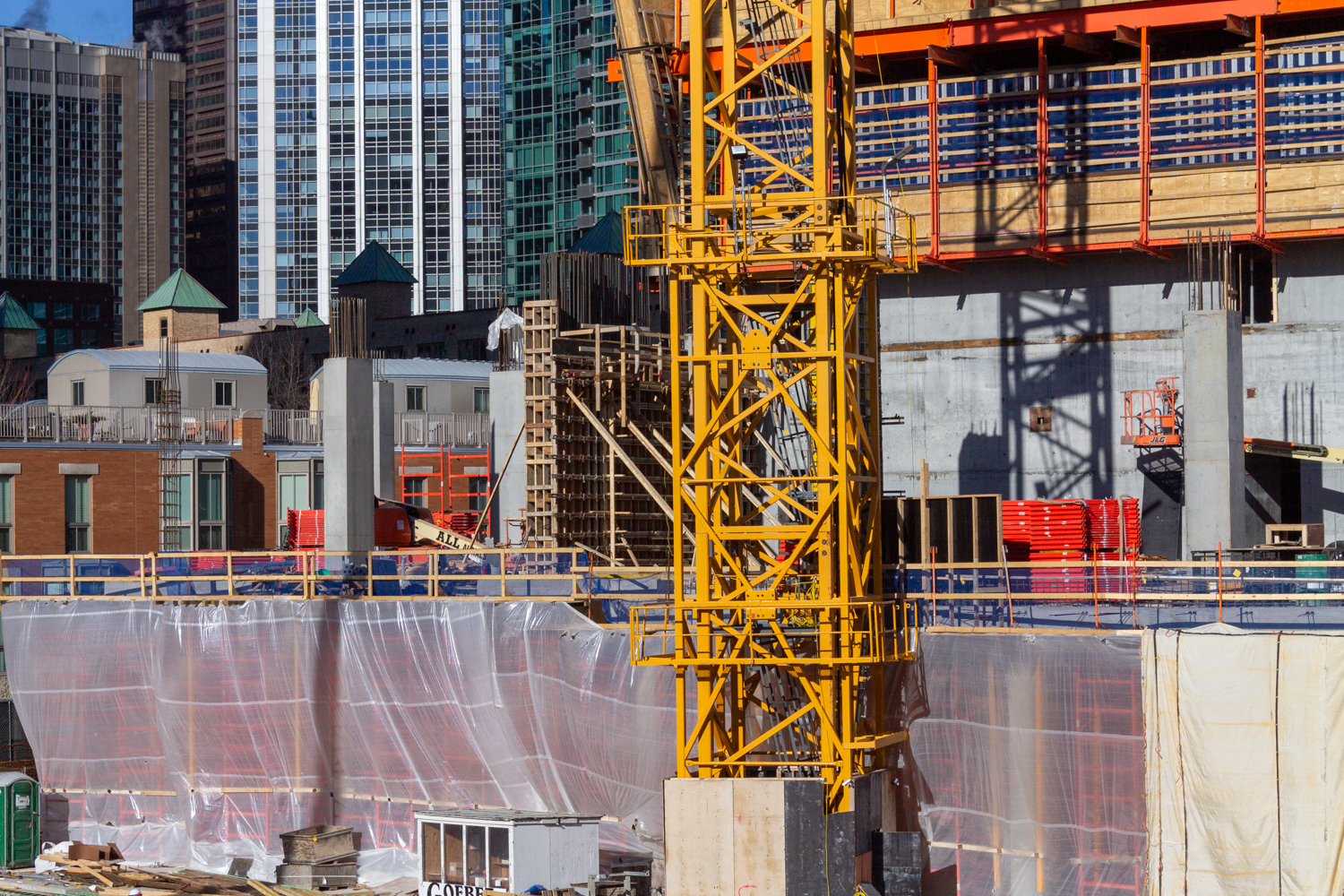 400 Lake Shore North Tower January 2025 construction