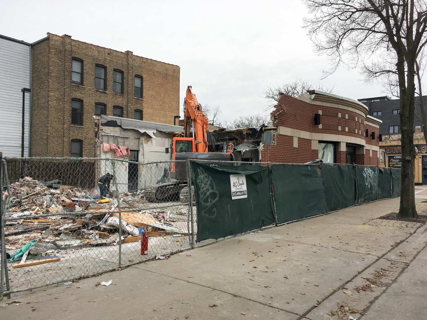 4713 North Clark Street construction permitted