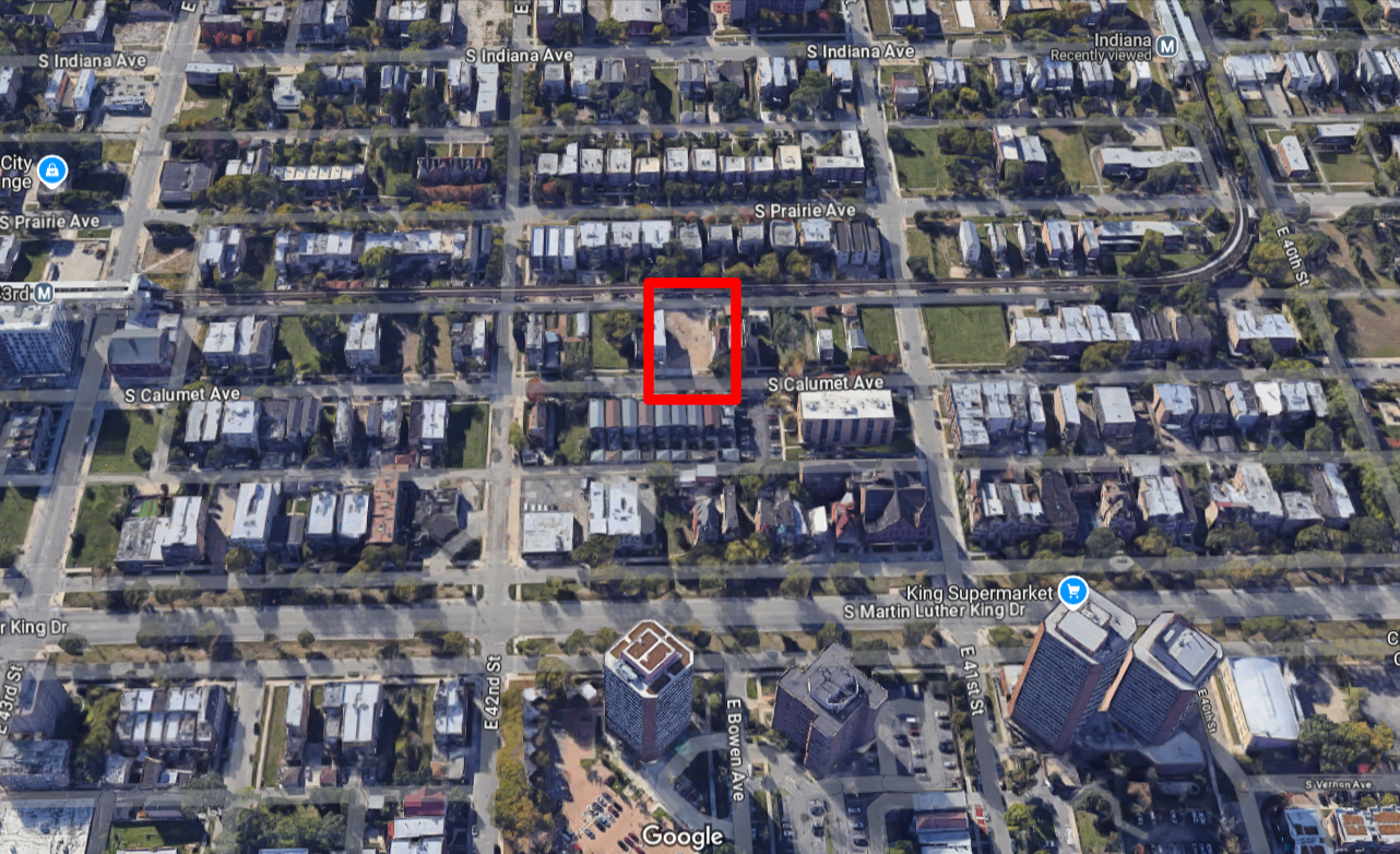 4130-4134 South Calumet Avenue construction permits