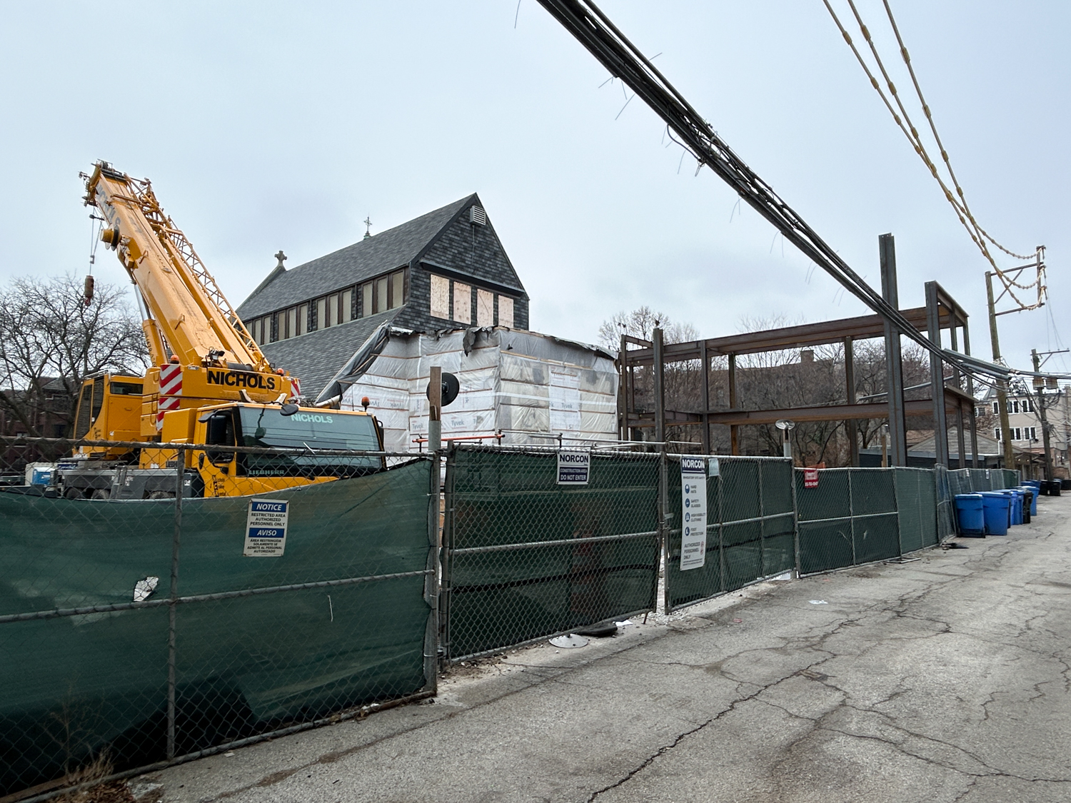 Church of Our Saviour parish center construction