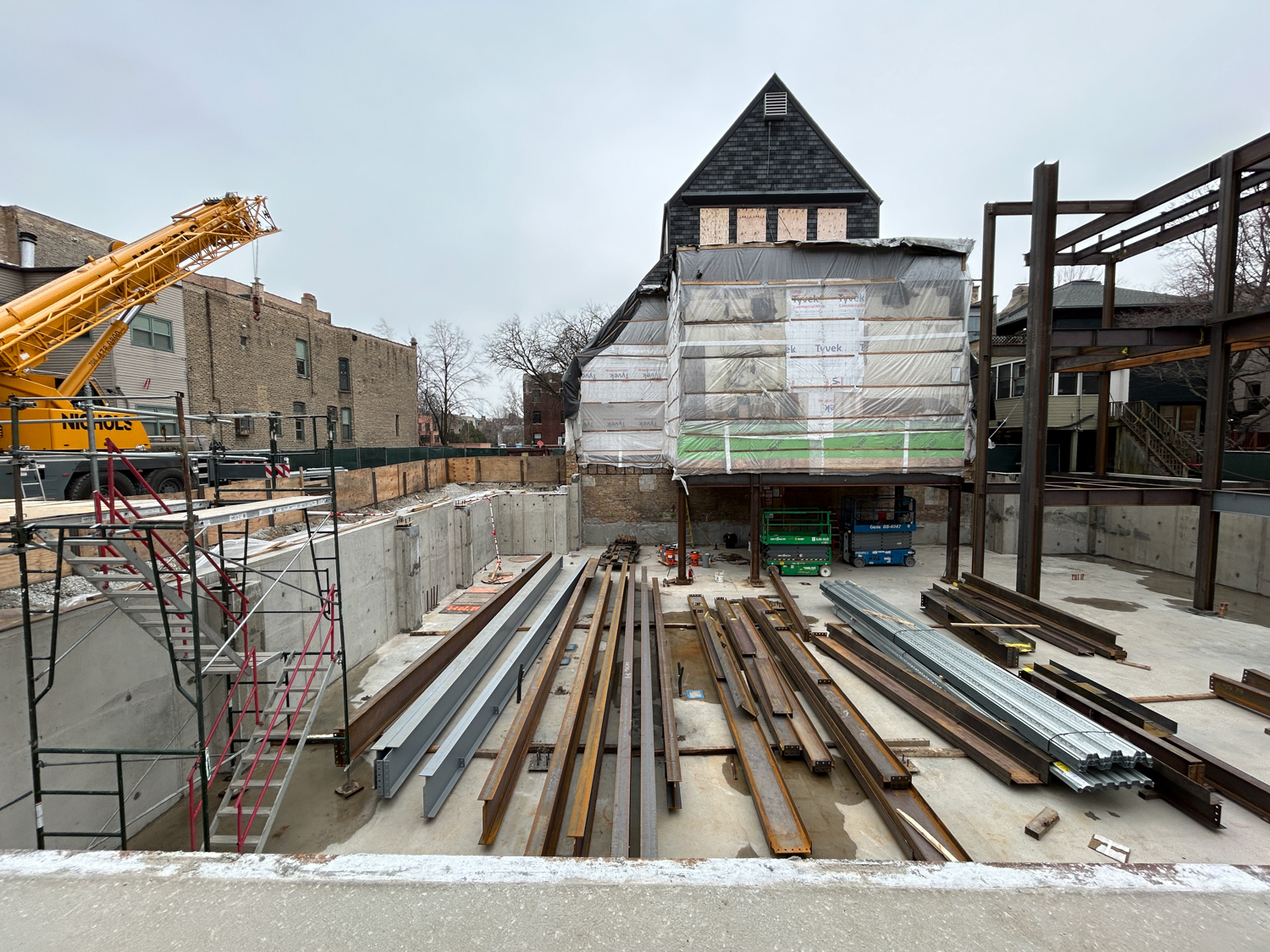 Church of Our Saviour parish center construction