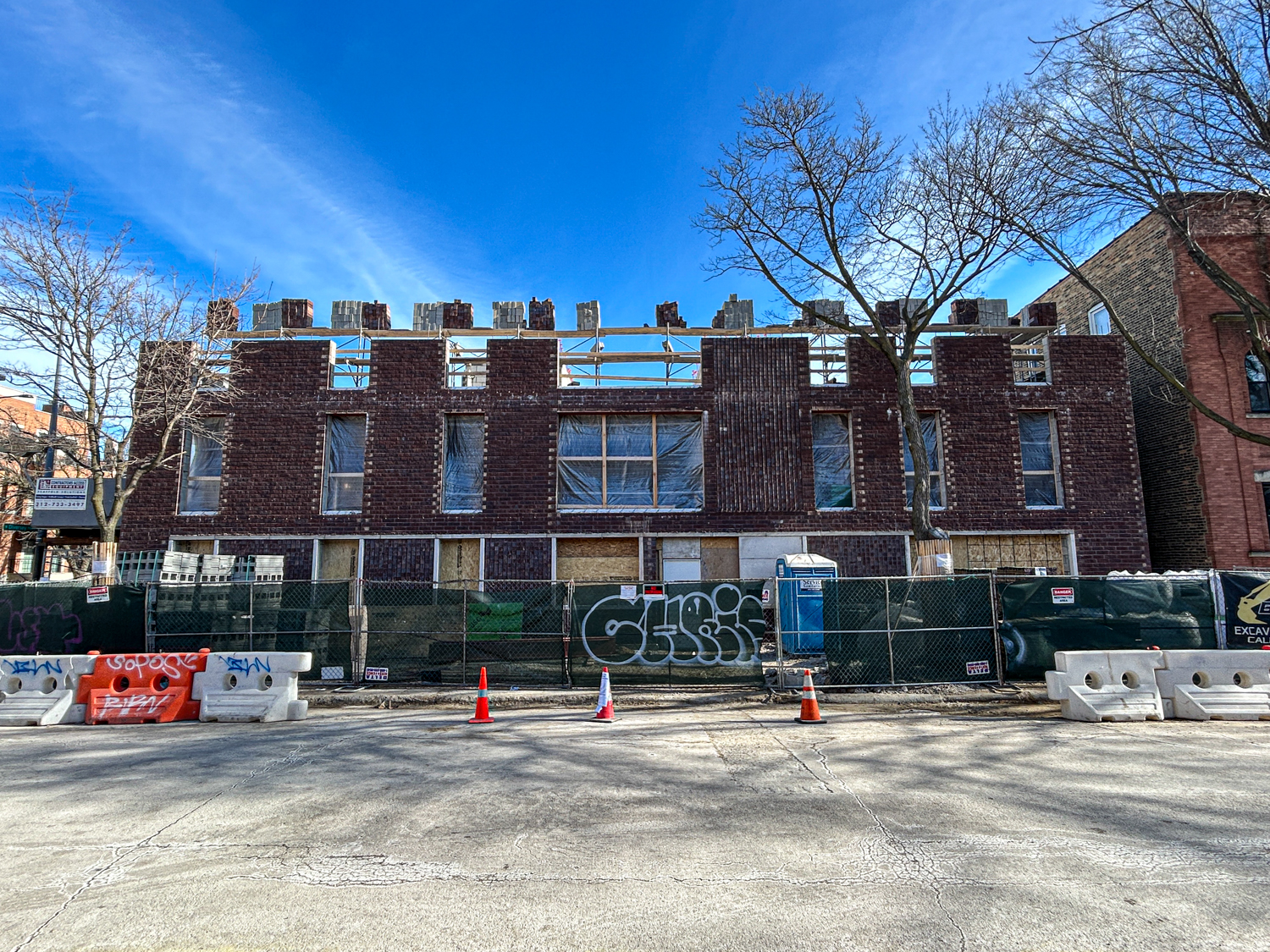 The Base Lincoln Park construction