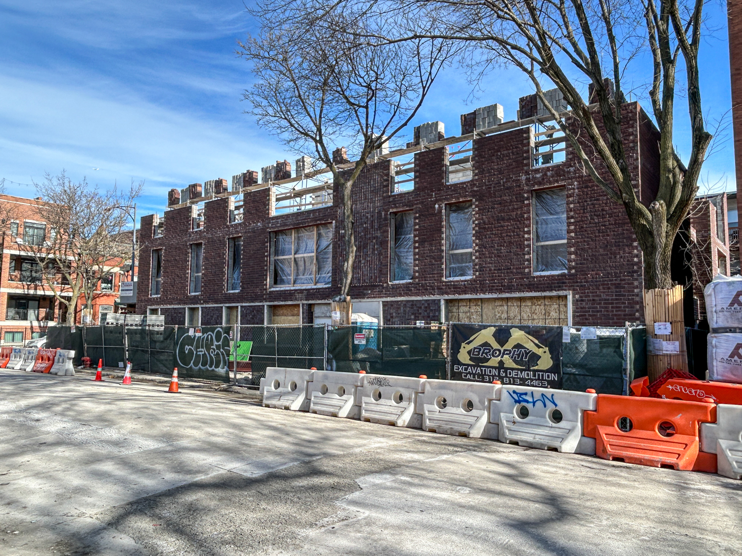 The Base Lincoln Park construction