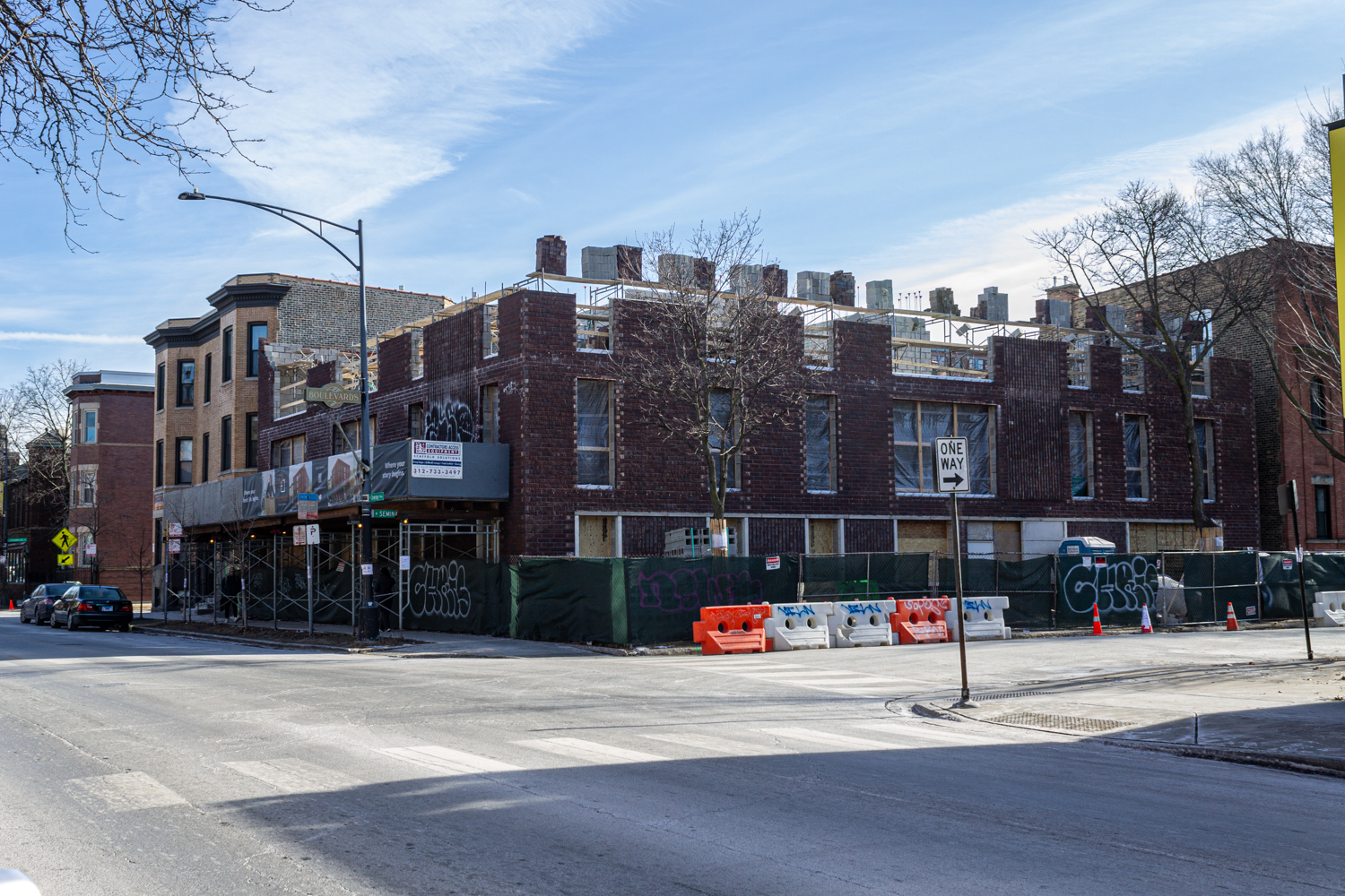 The Base Lincoln Park construction