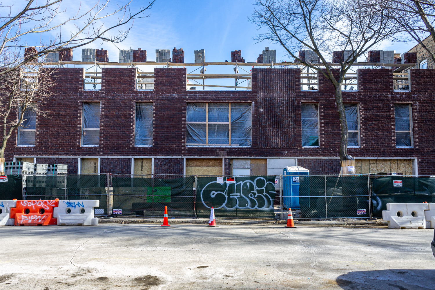 The Base Lincoln Park construction