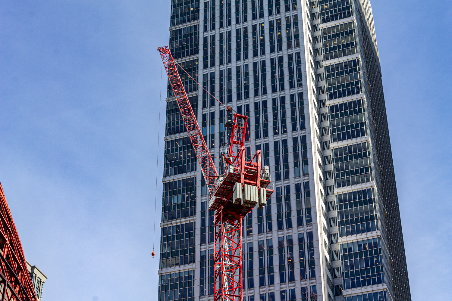 Thompson Center tower crane