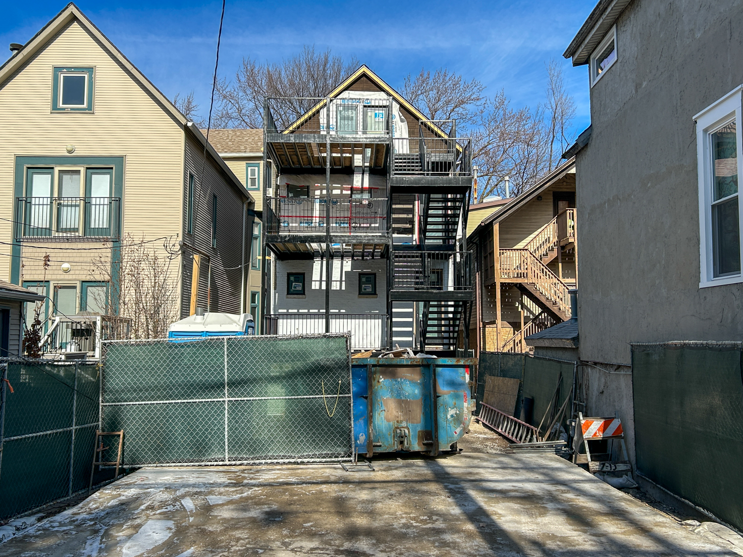 1019 West Wolfram Street renovations