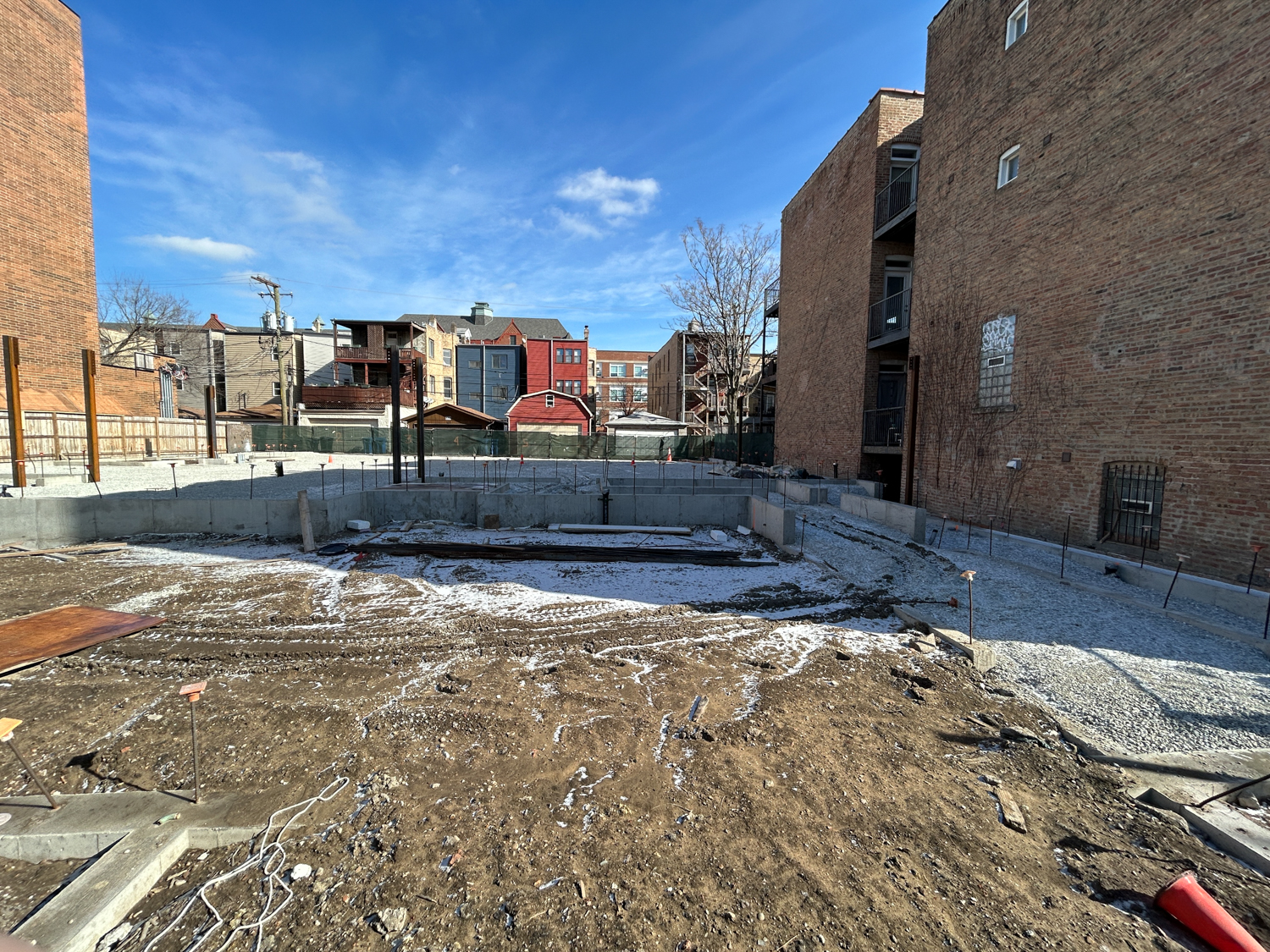 1317 North Western Avenue construction