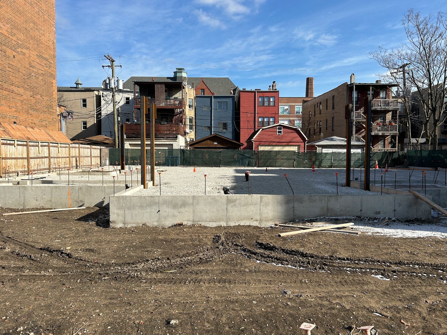 1317 North Western Avenue construction