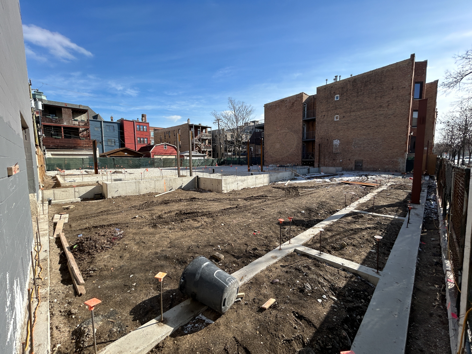 1317 North Western Avenue construction