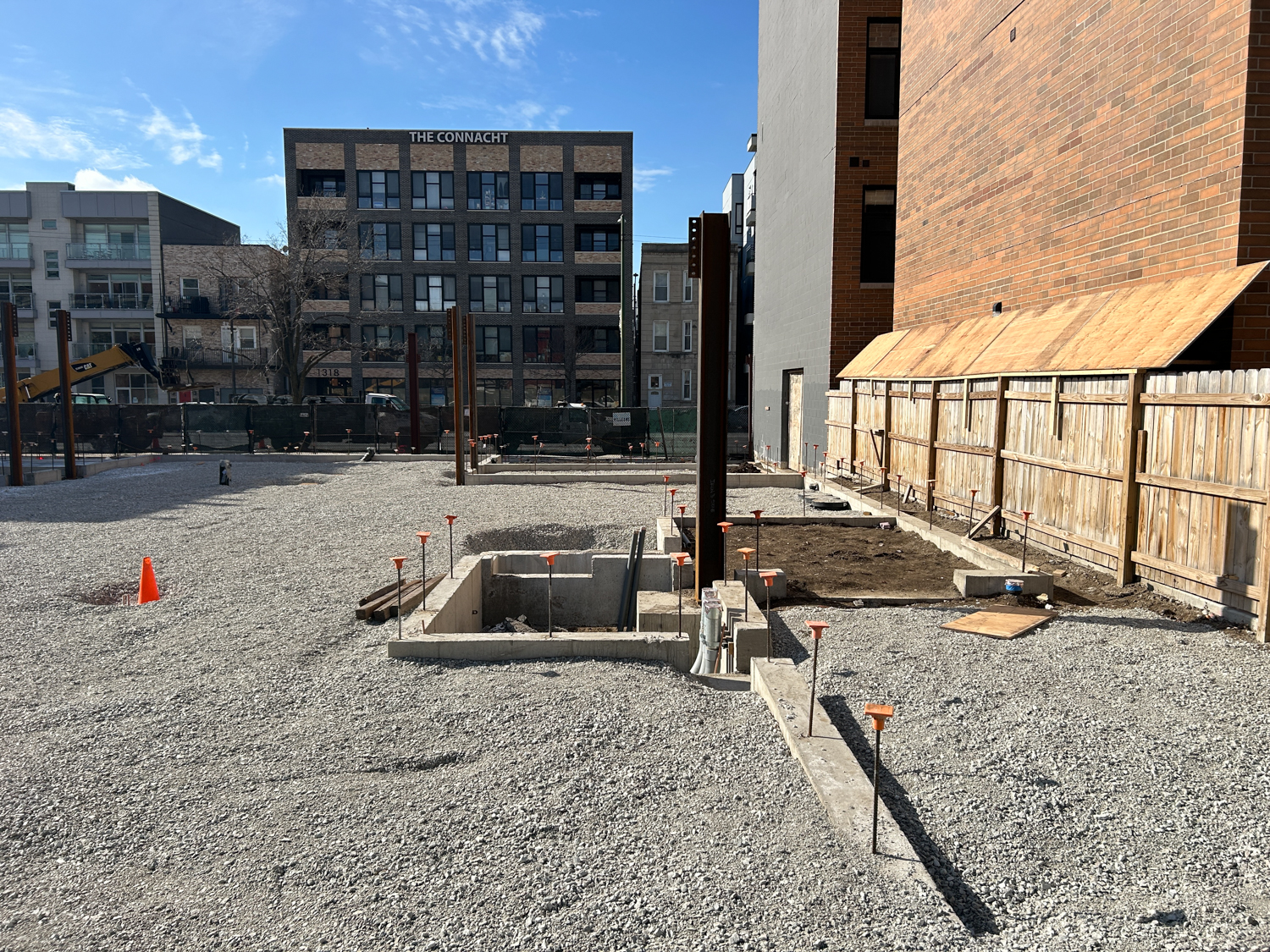 1317 North Western Avenue construction