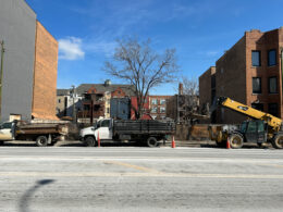 1317 North Western Avenue construction