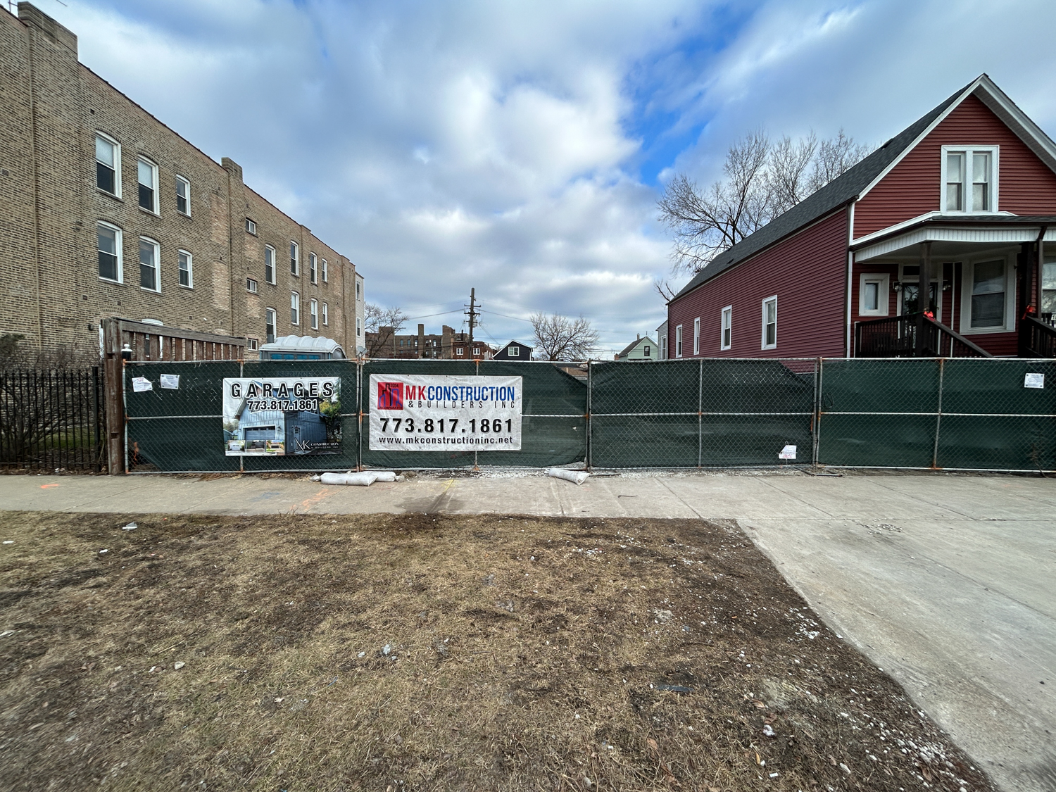 1835-1837 North Lawndale Avenue construction