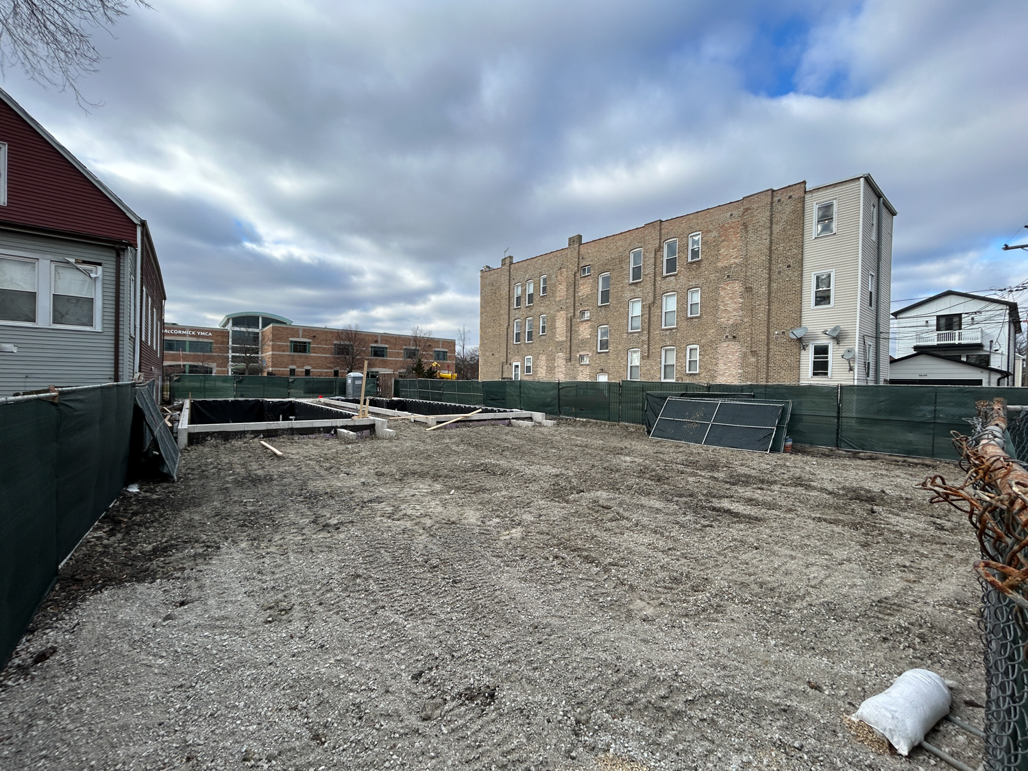 1835-1837 North Lawndale Avenue construction