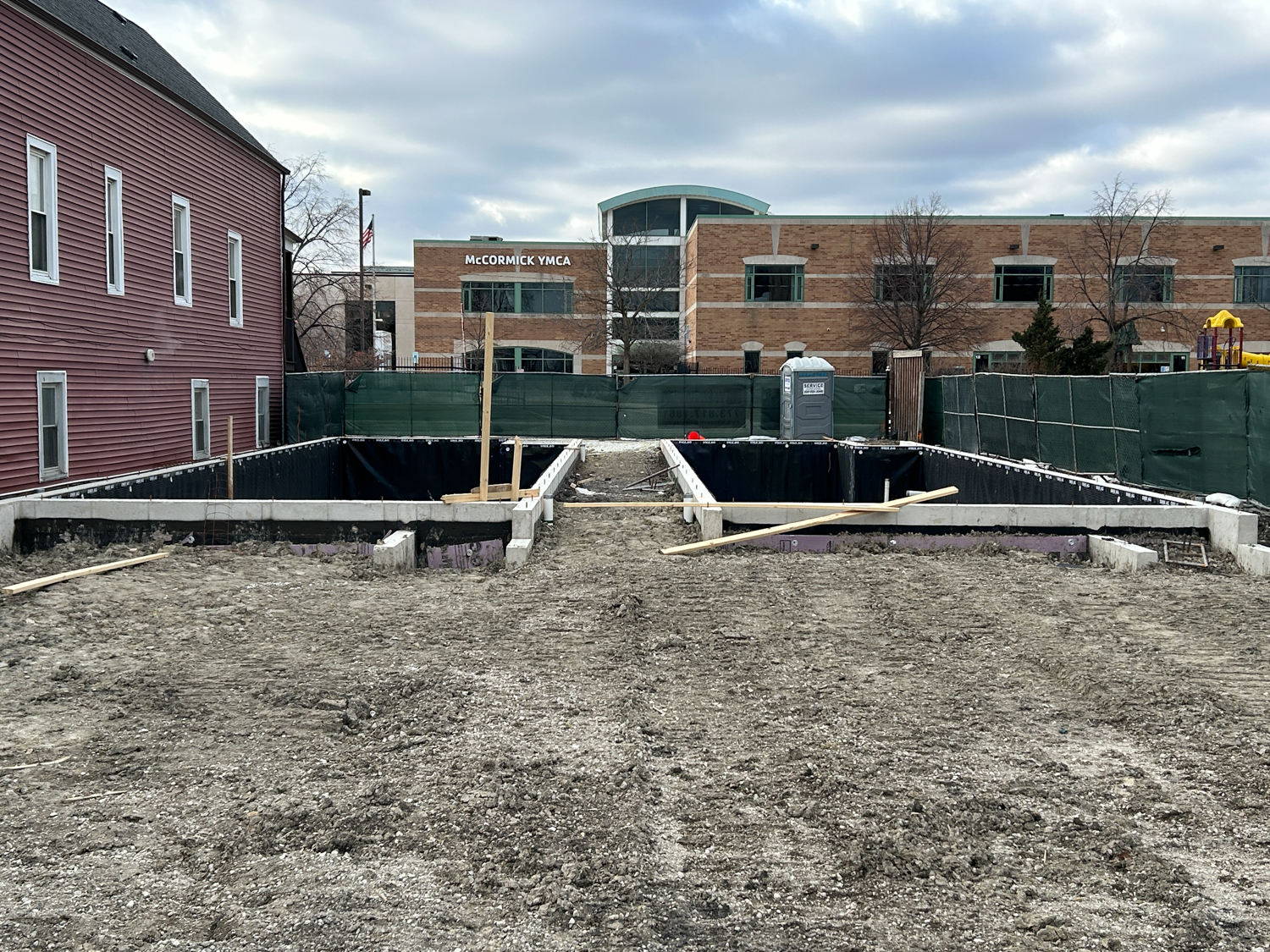 1835-1837 North Lawndale Avenue construction