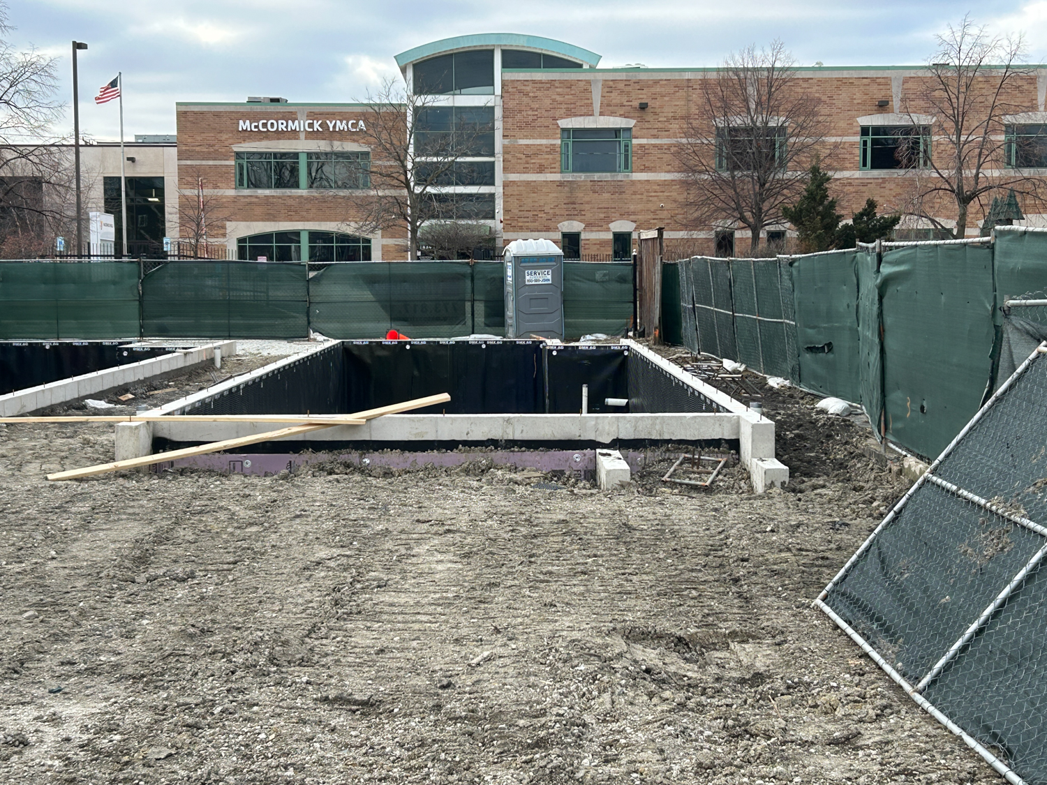 1835-1837 North Lawndale Avenue construction