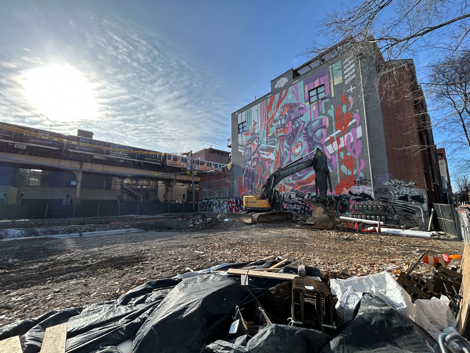 1880 North Milwaukee Avenue construction