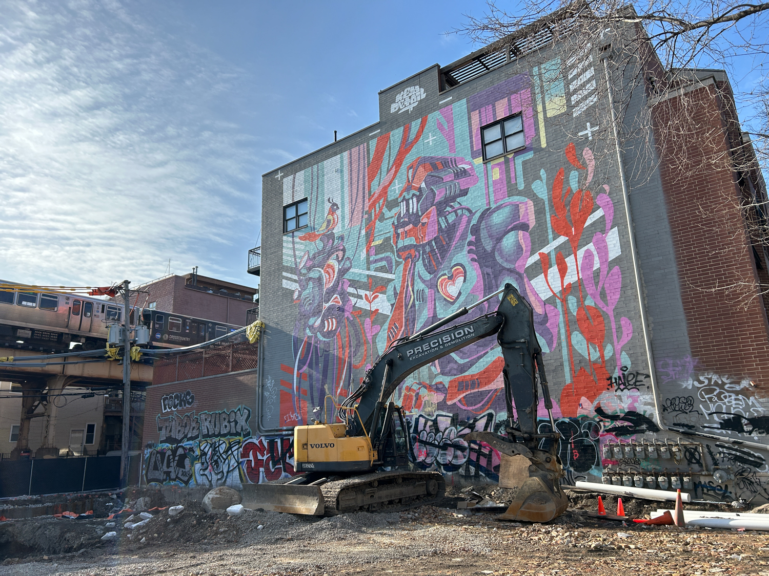 1880 North Milwaukee Avenue construction