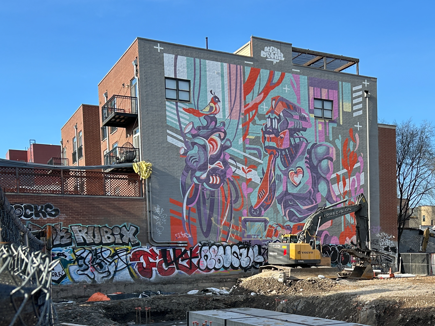 1880 North Milwaukee Avenue construction