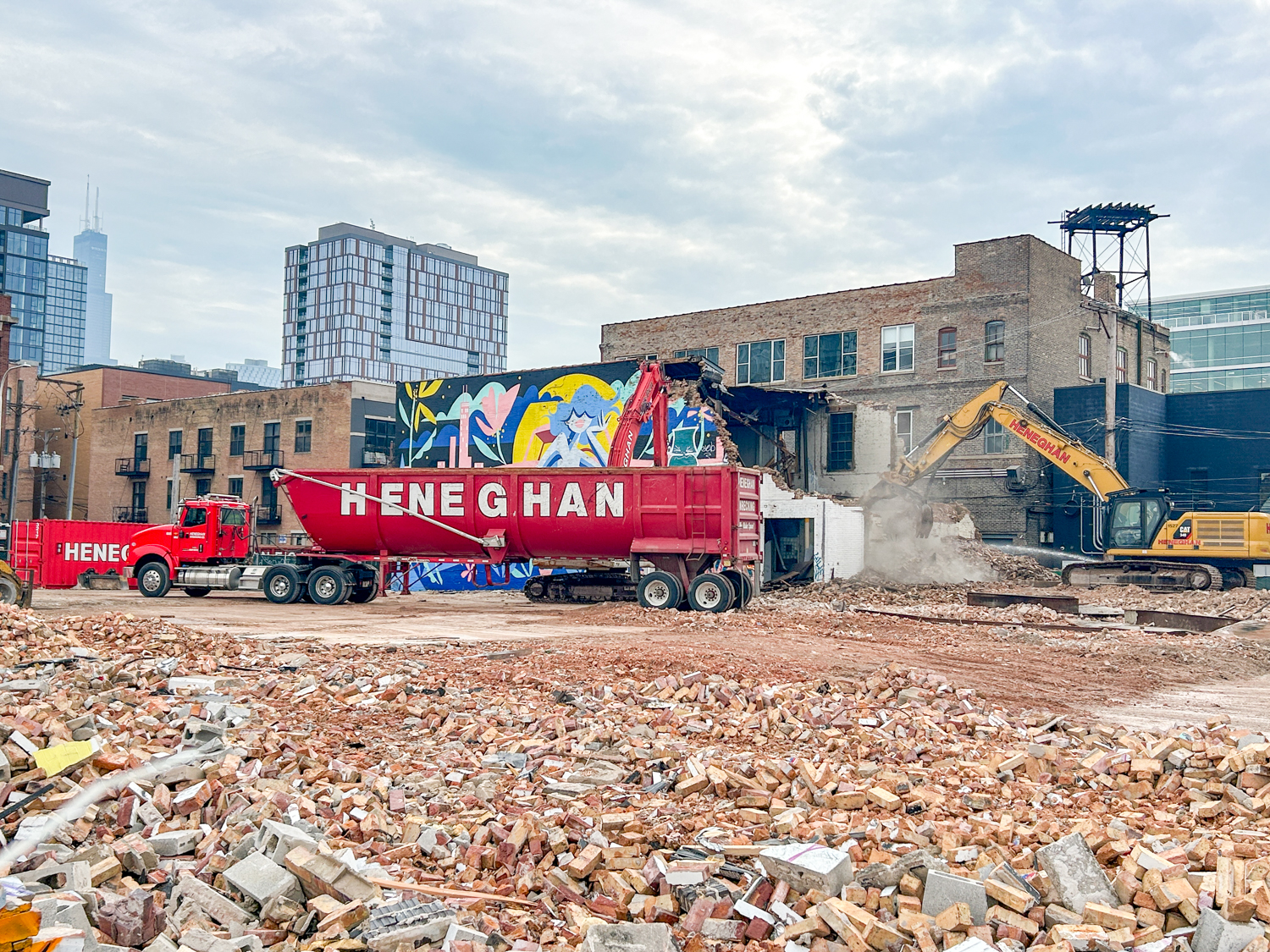 1201 West Fulton demolitions