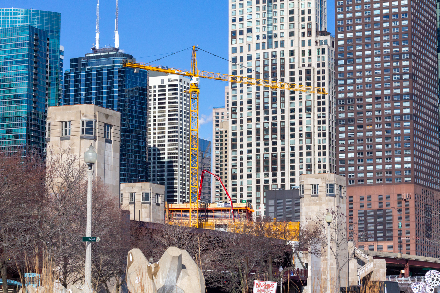 400 Lake Shore construction February 2025