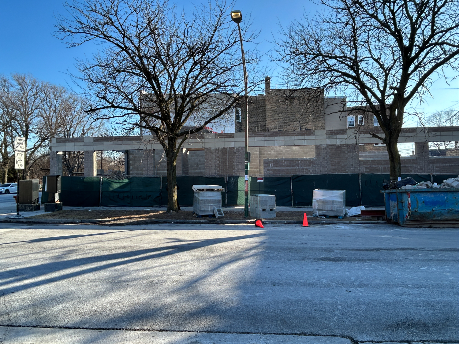 4454 North Western Avenue construction